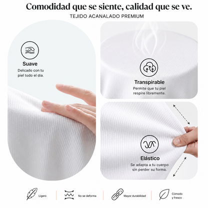 Top Moldeador TruFit® 2 en 1 — Sin Brasier, Soporte Total